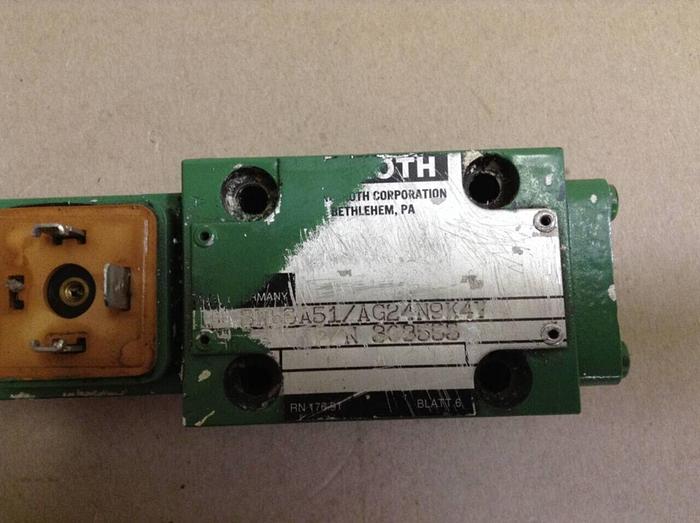 Used REXROTH Valve 3WE6A51/AG24N9K4V #67799