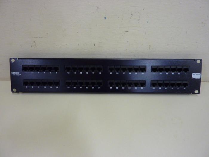 Used SIEMON 48 Port Patch Panel HD5-QP-48 #56482