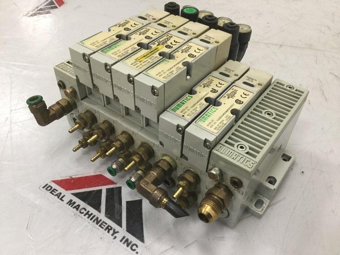 Used NUMATICS Manifold w/ Valves 122BA400M000061 Used