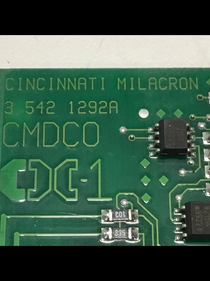Used CINCINNATI MILACRON Circuit Board 3-542-1292A / BRACKET Used