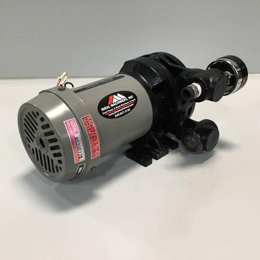 Used TOSHIBA .33 HP Induction Motor and Pump JIS C 4004 .33 HP #93360