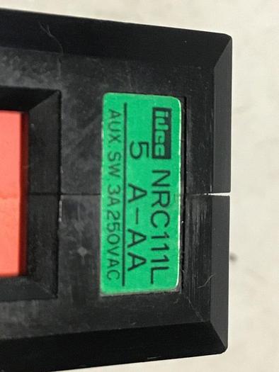 Used IDEC 5 Amp Circuit Breaker NRC111L/5A-AA #119677
