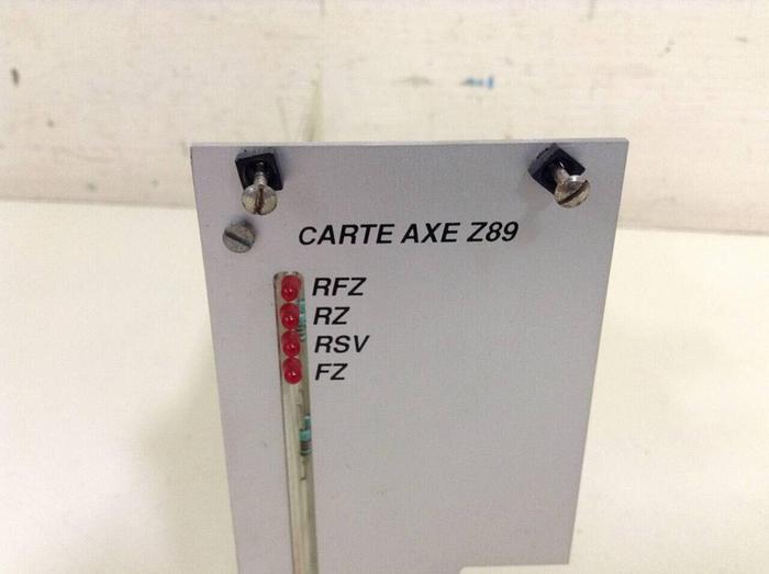 Used SEPRO Axis Card 342004 CARTE AXE Z89 #67984