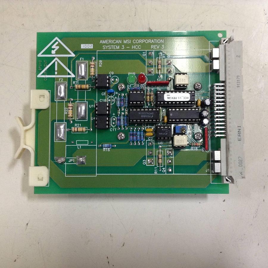 Used AMERICAN MSI Control Board C3201.010.045 Used