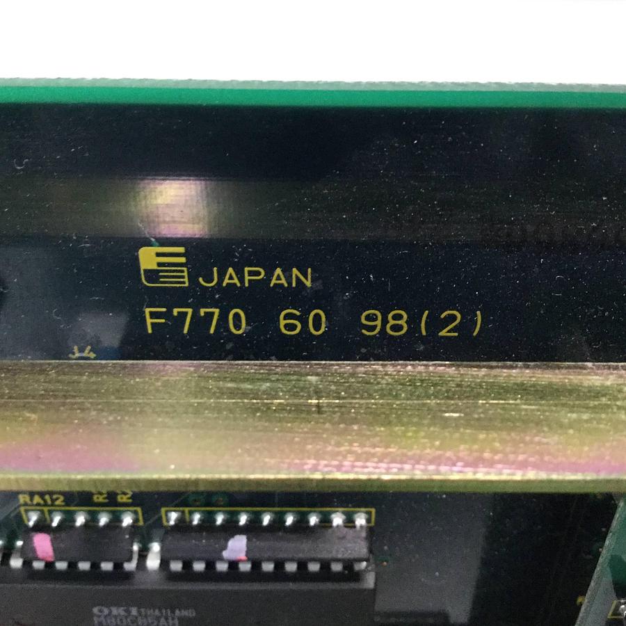 Used FUJI ELECTRIC Circuit Board F770 60 98(2) Used