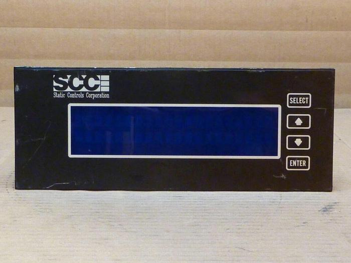 Used STATIC CONTROL SYSTEMS Display Unit 1140-P-04-128-C #23398