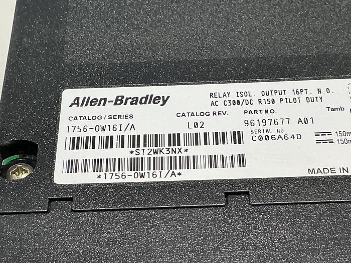 Used ALLEN BRADLEY 1756-OW16I/A