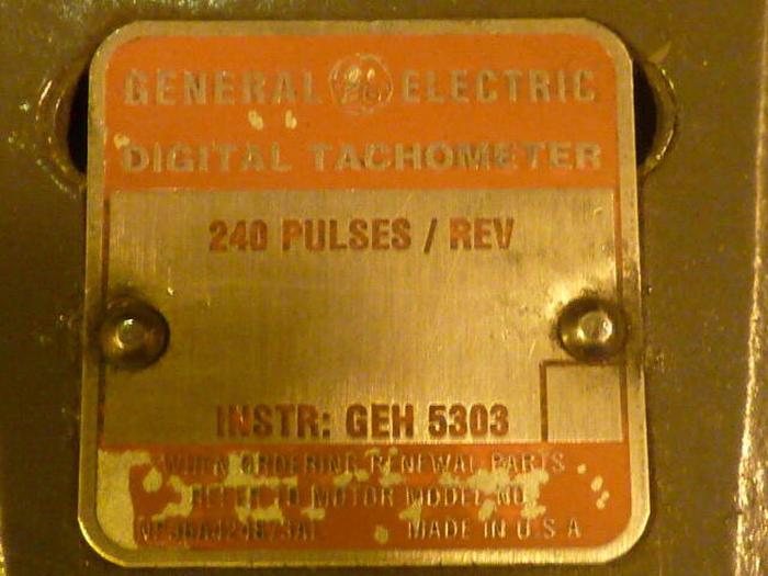 Used GENERAL ELECTRIC / GE 40 HP Direct Current Motor 5CD362PA804A800 Used