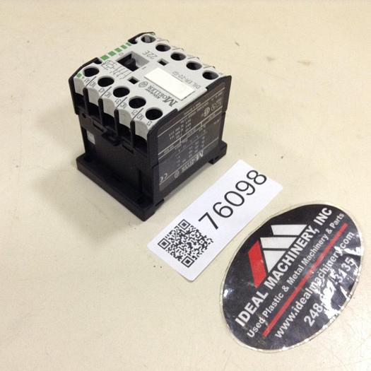 Used KLOCKNER MOELLER Auxiliary Contact DILER-22-GI #76098