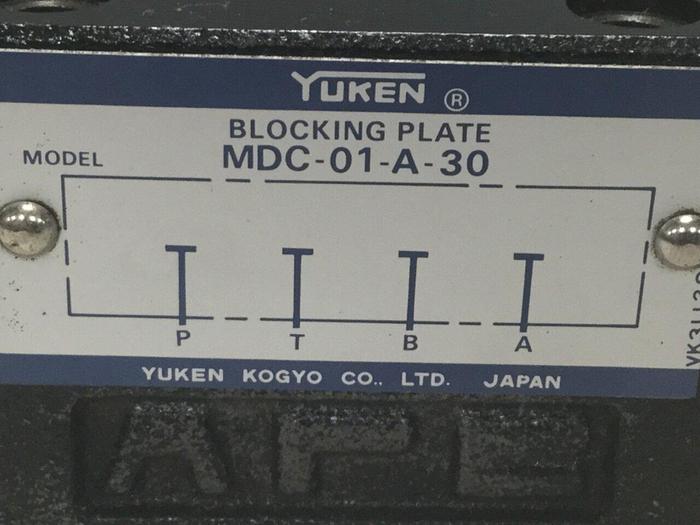 Used YUKEN Relief Valve MDC-01-A-30 #105279