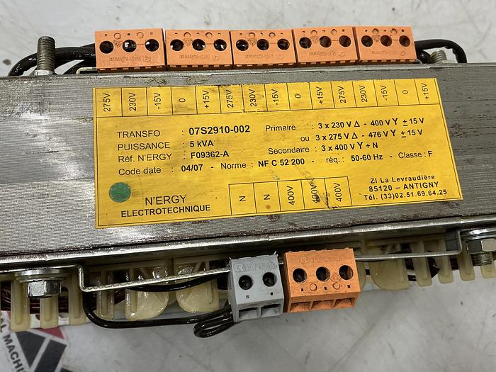Used N'ergy Electrotechnique 07S2910-002