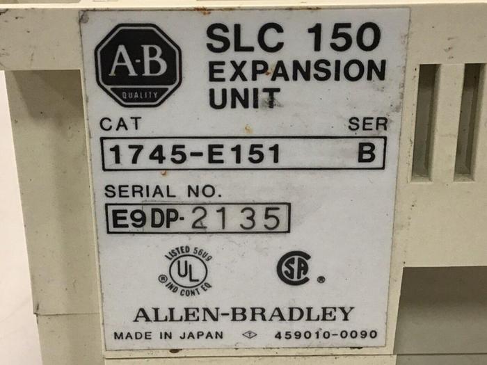 Used ALLEN BRADLEY Expansion Module 1745-E151 SER B Used