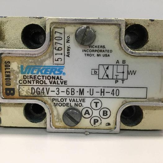 Used VICKERS Directional Control Valve DG4V36BMUH40 #91597