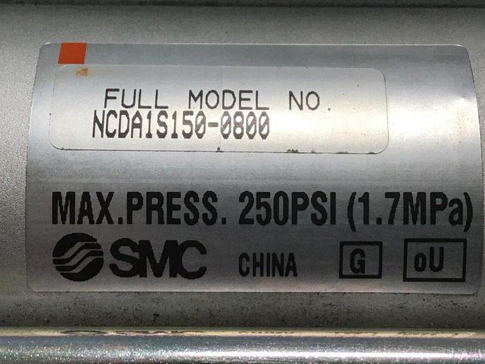 Used SMC Pneumatic Linear Cylinder NCDA1S150-0800 #112974
