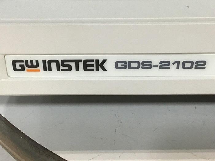 Used GW INSTEK Digital Storage Oscilloscope GDS-2102 #119519