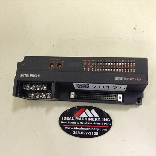Used MITSUBISHI Output Module AJ35TC1-32T #78175