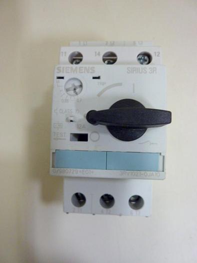 Used SIEMENS Motor Starter 3RV1 021-0JA10 #63785