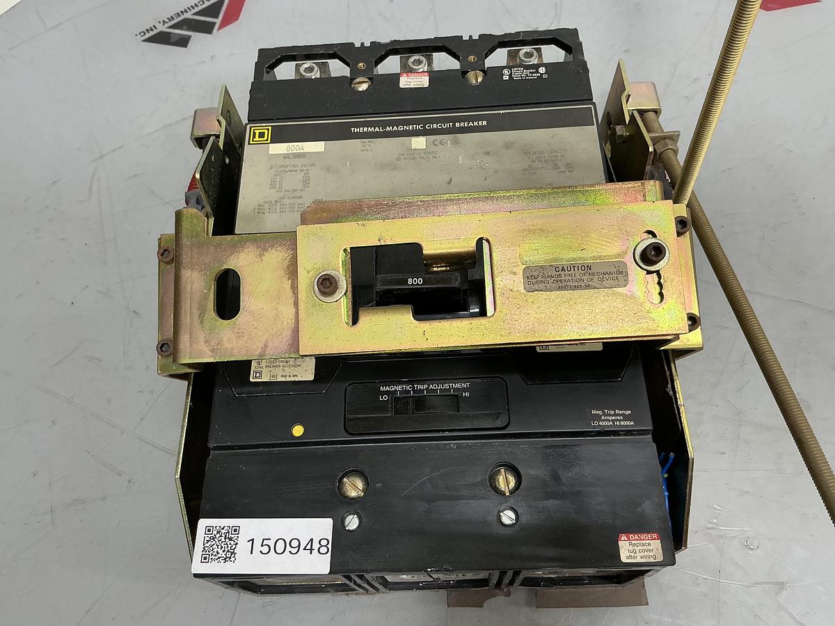 Used SQUARE D MAL36800