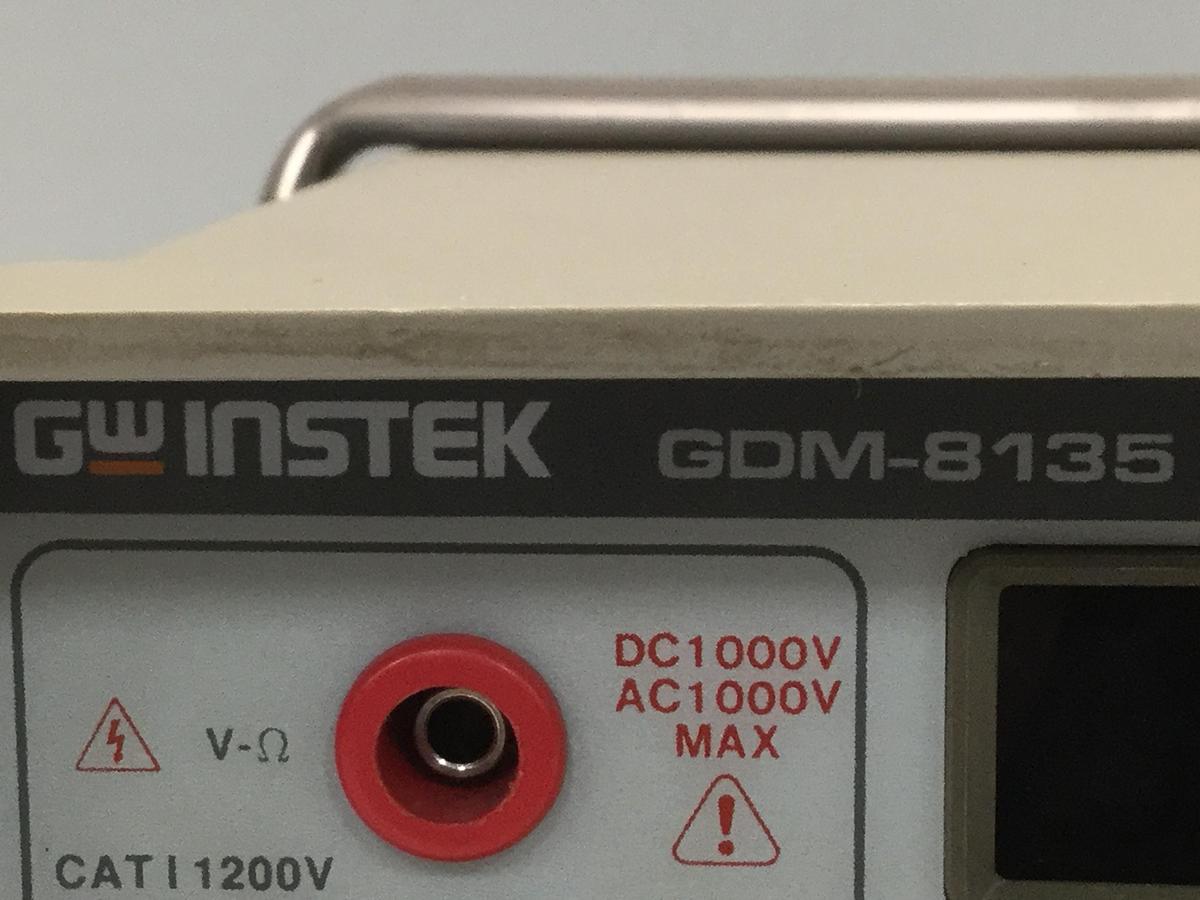 Used GW INSTEK Digital Multimeter GDM-8135 Used