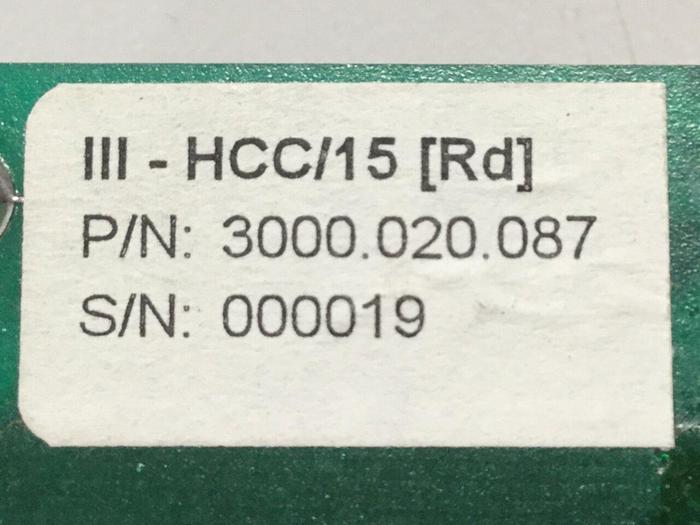 Used AMERICAN MSI System 3 Heater Control Card 3000.020.087 #106150
