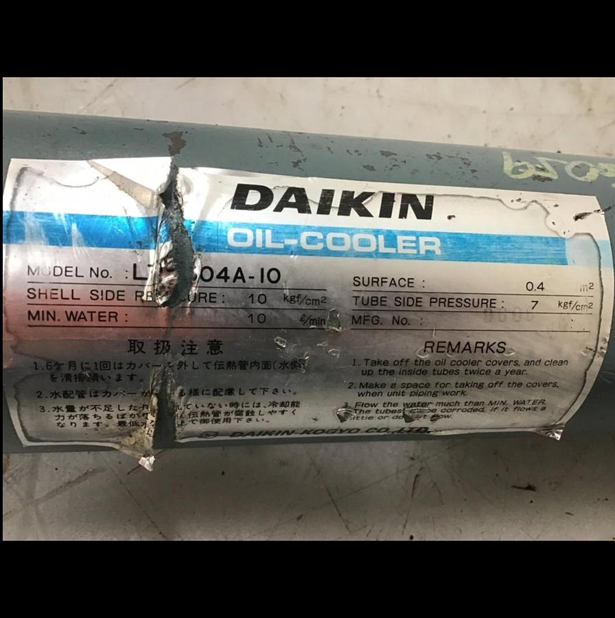 Used DAIKEN Heat Exchanger LT0504A-10 Used