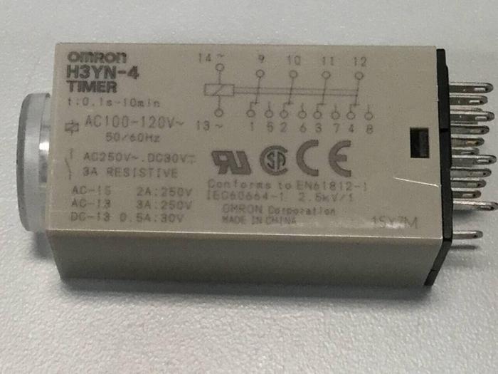 Used OMRON Timer H3YN-4 #97151
