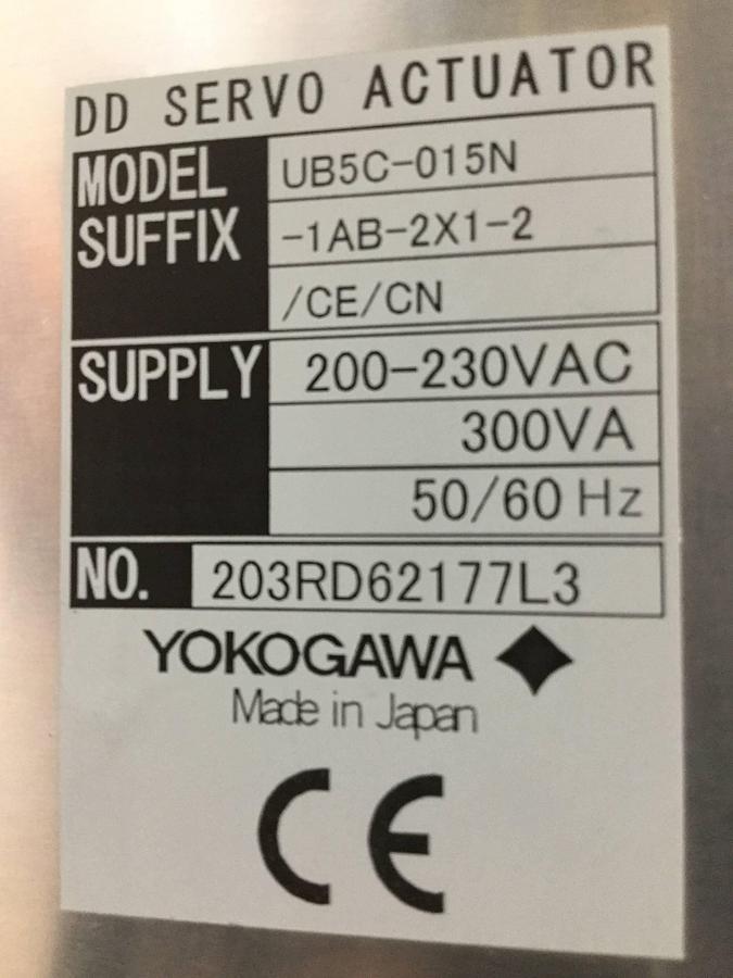 Used YOKOGAWA DD Servo Amplifier UB5C-015N-1AB-2X1-2/CE/CN Used #98687