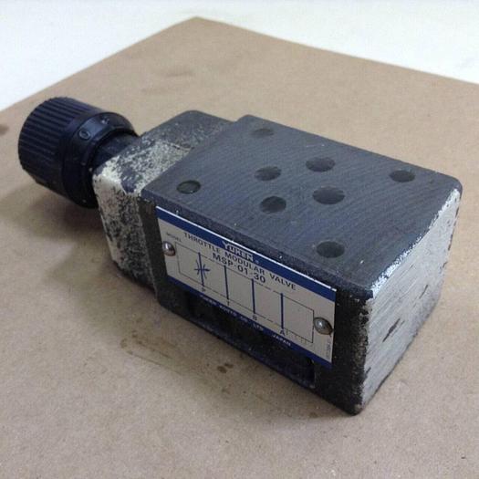 Used YUKEN Throttle Modular Valve MSP-01-30 #78628