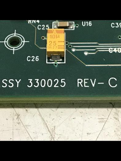 Used VAN DORN Analog Circuit Board 330025 PC330-025 Used