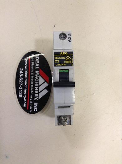 Used AEG 2 Amp Circuit Breaker E81S/C2 #75693