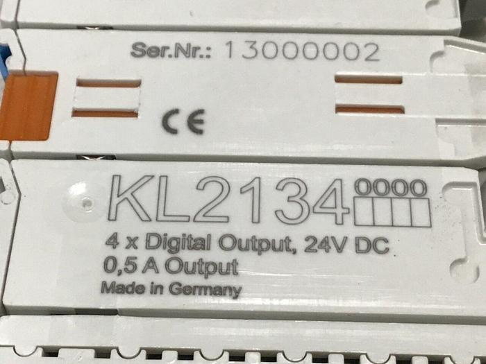 Used BECKHOFF Output Module KL2134 #125236