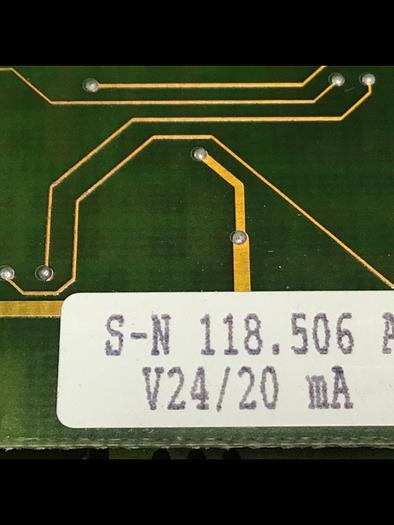 Used ARBURG Interface Card 635 #138303