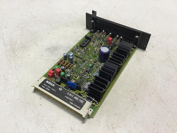 Used BOSCH 0 811 405 102 Circuit Board PV60-RGC1 #140051