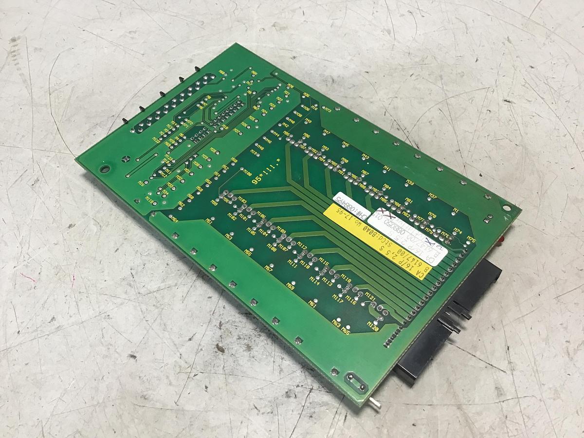 Used BACHMANN ELECTRONIC Circuit Board CA16/P2.5S E06149/00 002 USED