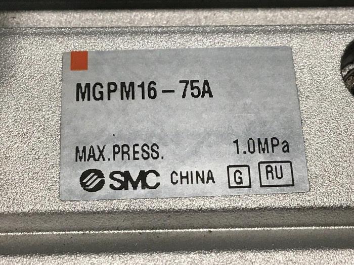 Used SMC Cylinder MGPM16-75A #115112