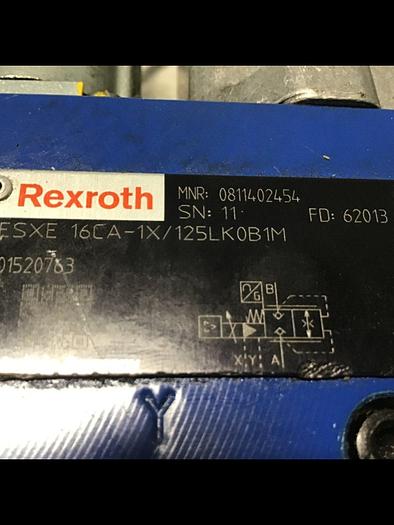 Used REXROTH Valve FESXE16CA-1X/125LK0B1M #140728