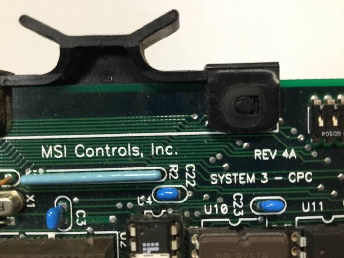Used AMERICAN MSI Controller Card 3000.020.035 #100191