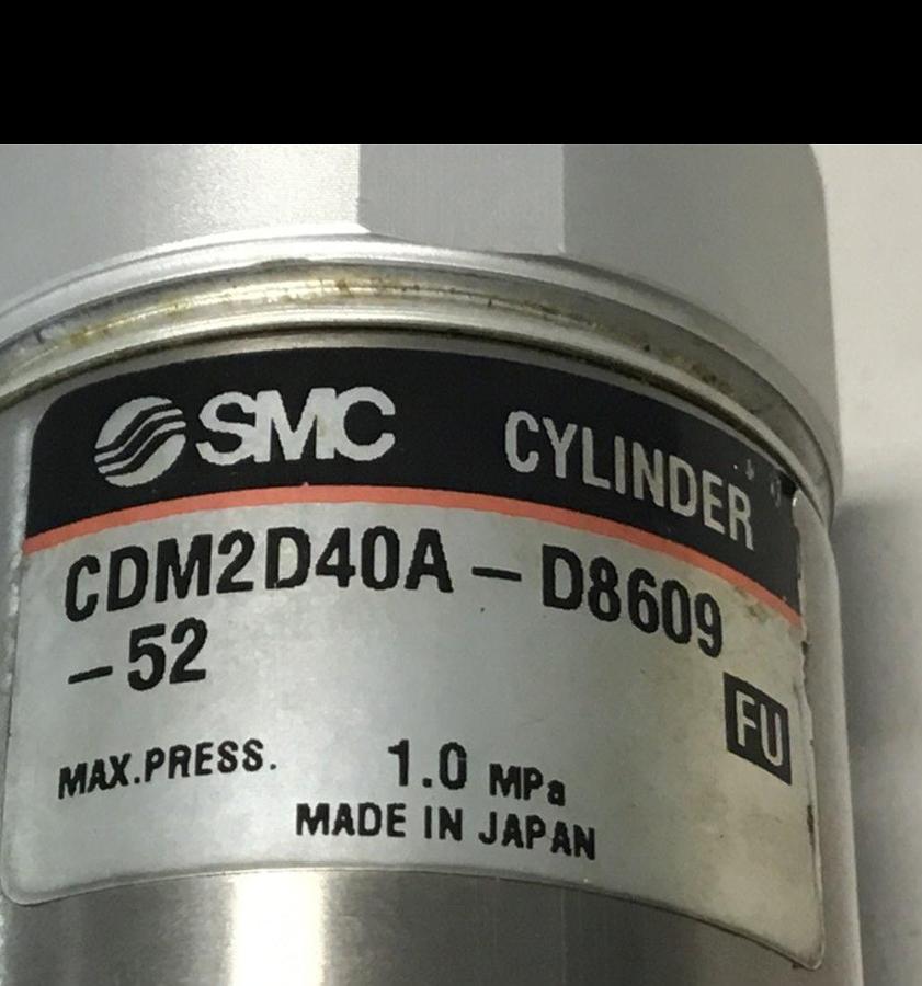 Used SMC Cylinder CDM2D40A-D8609-52 USED