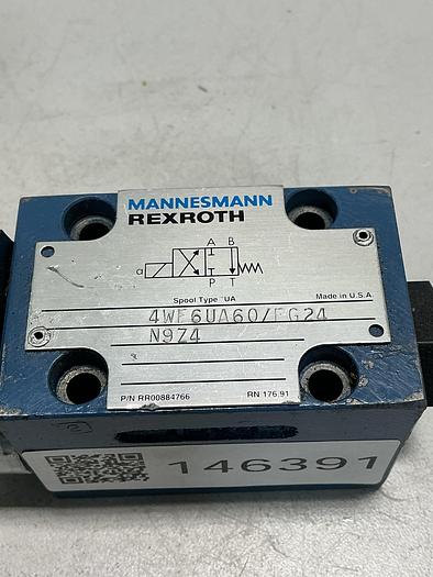 Used MANNESMANN REXROTH 4WE6UA60/FG24