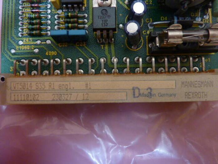 Used REXROTH Proportional Amplifier VT5014 S35 R1 #66044