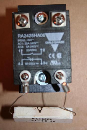 Used CARLO GAVAZZI SS Switching Relay RA2425HA06 #77490