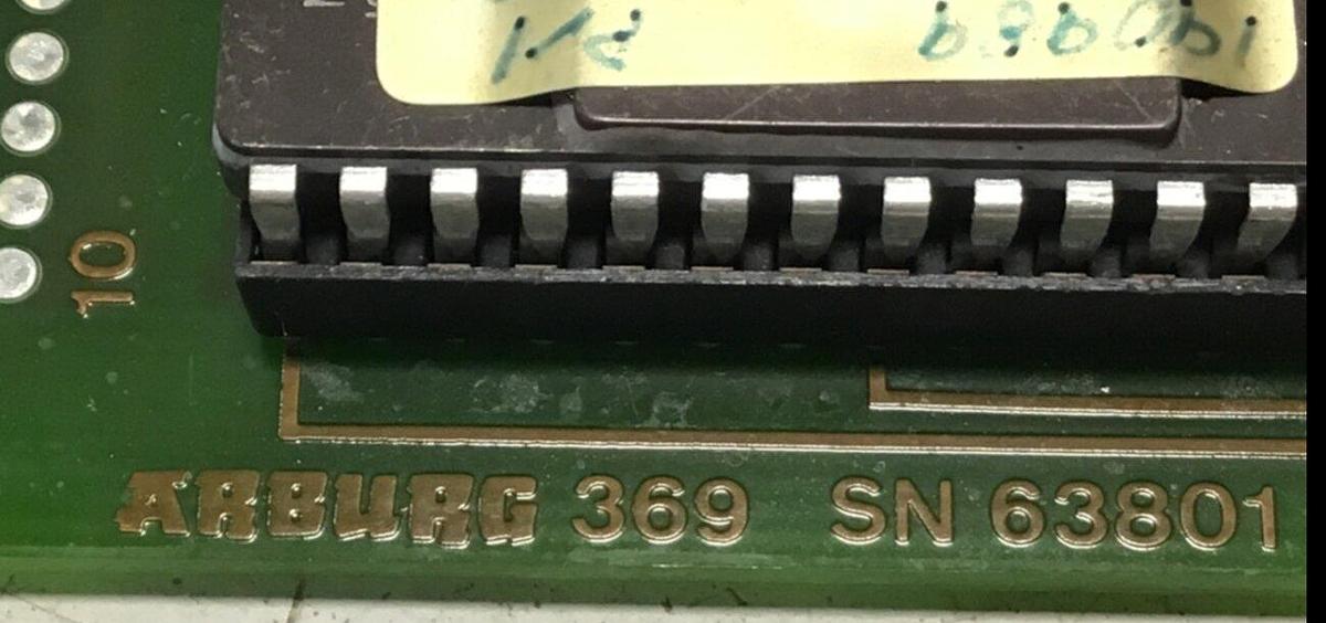 Used ARBURG Relay Board 369 USED