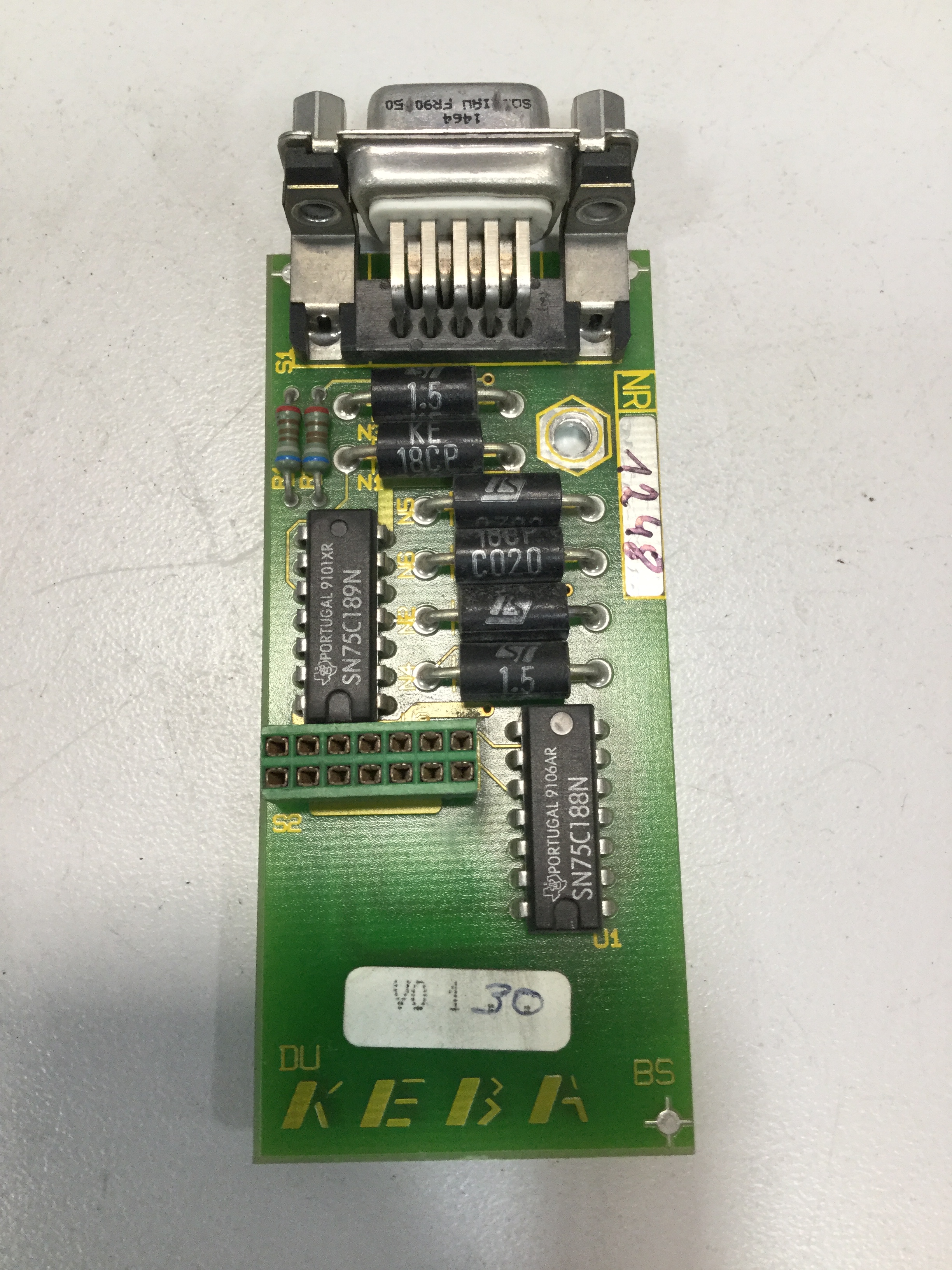 Used KEBA Circuit Board E-HSI-RS232 D1714C USED