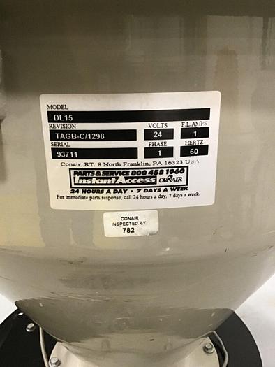 Used CONAIR FRANKLIN DuraLoad Vacuum Receiver DL15 #143778