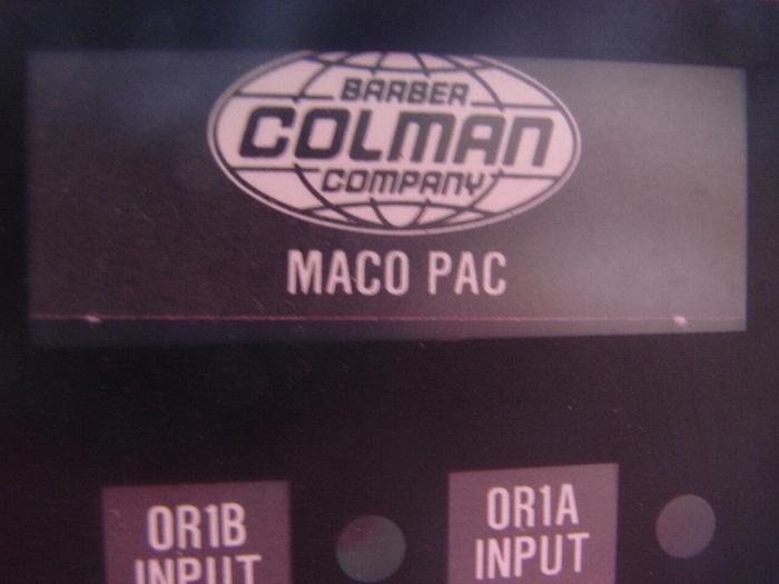 Used BARBER COLMAN Control Module MACO 8000 80HA-00002-001-0-01 Used