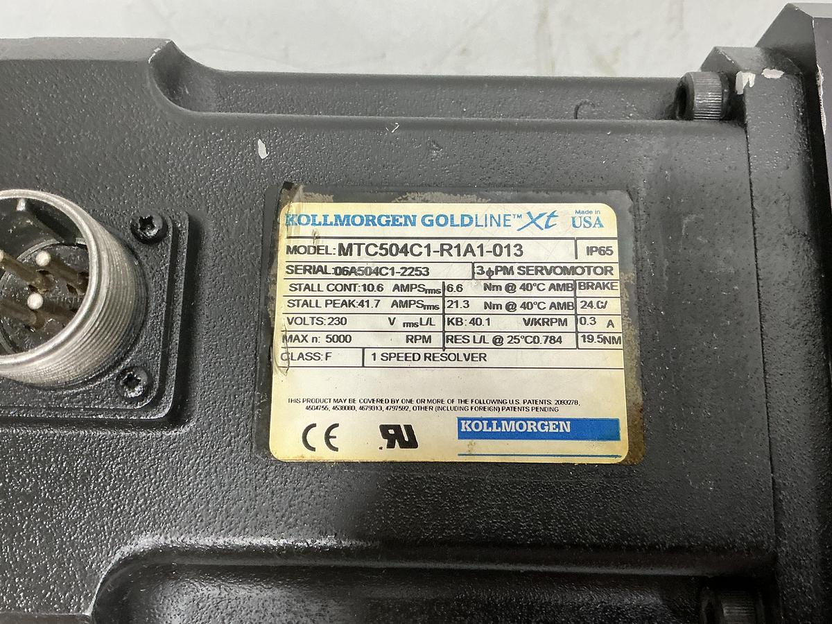 Used KOLLMORGEN MTC504C1-R1A1-013