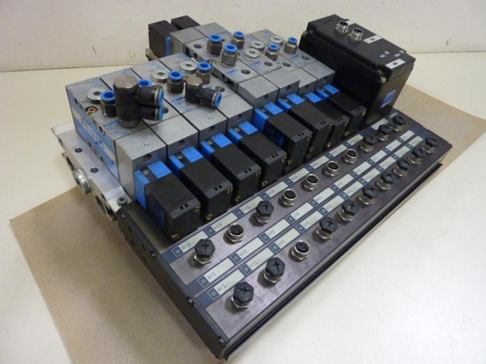 Used FESTO Control Block / Valve Terminal IFB8-02 #52843