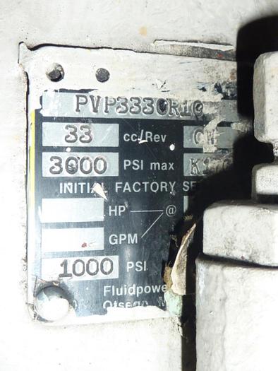 Used AUTOMATION TECHNOLOGIES Hydraulic Power Pack MFPU-60-J-15-1800-PVP33 Used