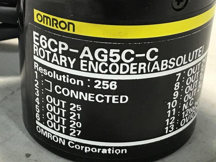 Used OMRON Rotary Encoder E6CPAG5CC #119994