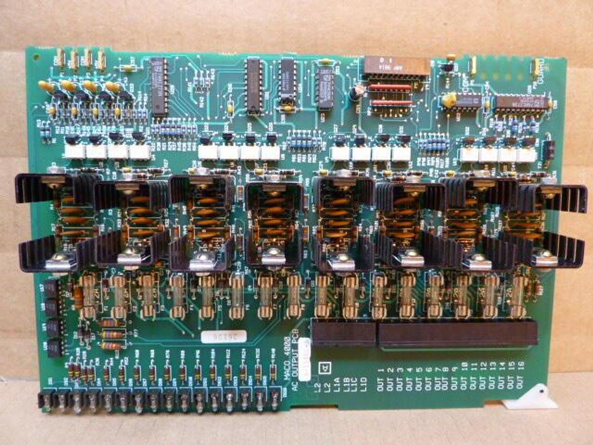 Used BARBER COLMAN AC Output Circuit Board A-13402-3 Used